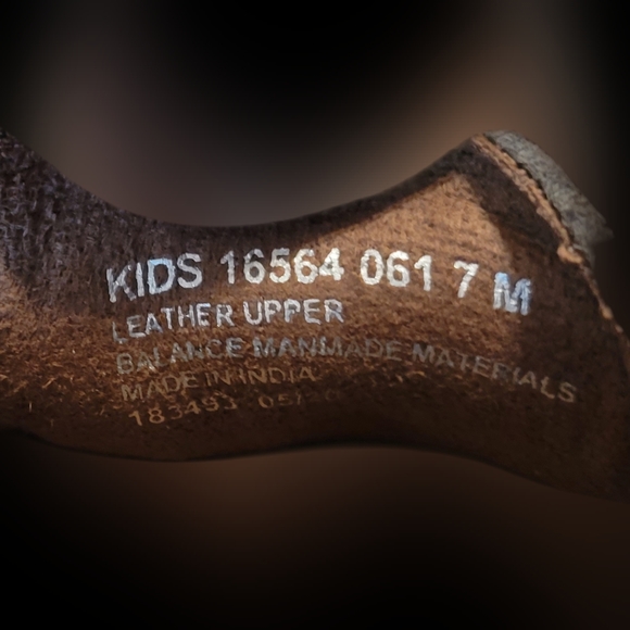 Florsheim kids grey loafers with large stitching - Picture 3 of 12